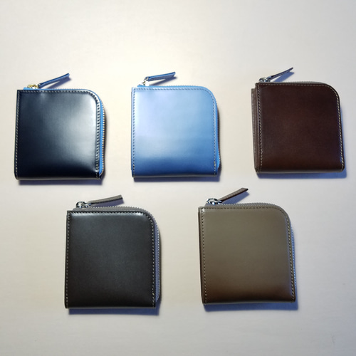 ミニウォレット(茶グラデーション) その他ミニ財布・コンパクト財布  