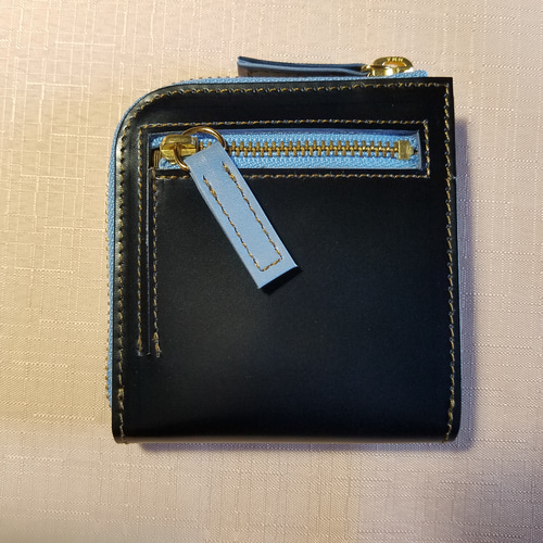 ミニウォレット(ネイビーグラデーション②) その他ミニ財布  