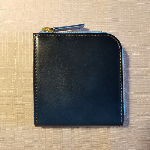 ミニウォレット(ネイビーグラデーション①) その他ミニ財布  