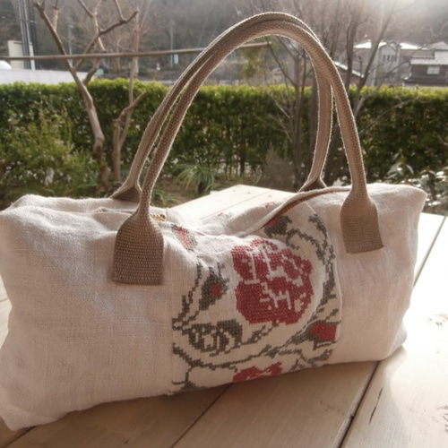 ウクライナアンティーク刺繍のリネンバック トートバッグ Some 通販 