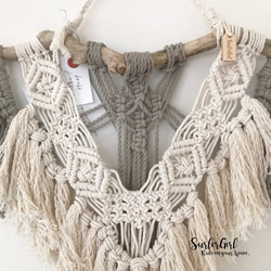 Macrame Wall Hanging マクラメタペストリー 2枚目の画像