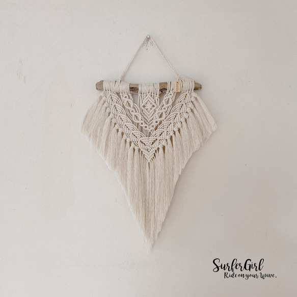 Macrame Wall Hanging マクラメタペストリー 2枚目の画像