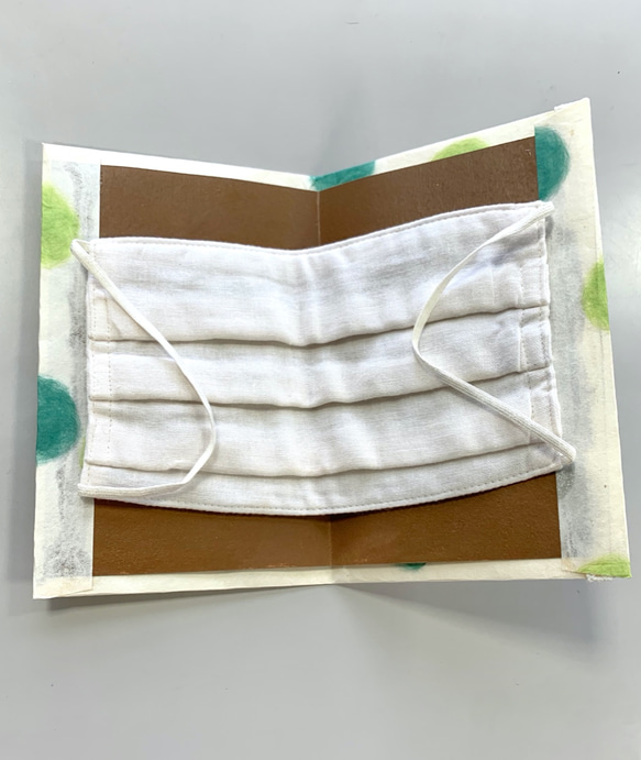 漆で天然抗菌「和紙のマスクケース」 5枚目の画像