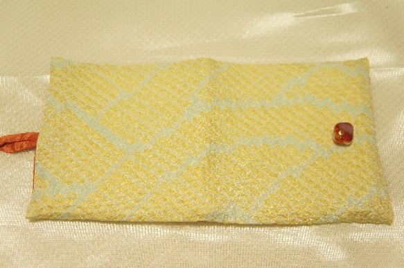 正絹のティッシュポーチ（BOXティシュ用） 2枚目の画像