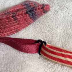 手編みニットの蝶ネクタイ 5枚目の画像
