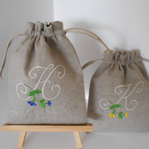 リネン刺繍 Naoちゃん様オーダー専用ページ】マルチクロス ボート