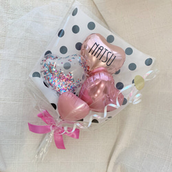 glitter in ” バルーンブーケ 立体・オブジェ abuku balloon