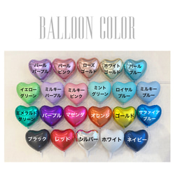 “ number balloons ”  バルーンブーケ 6枚目の画像