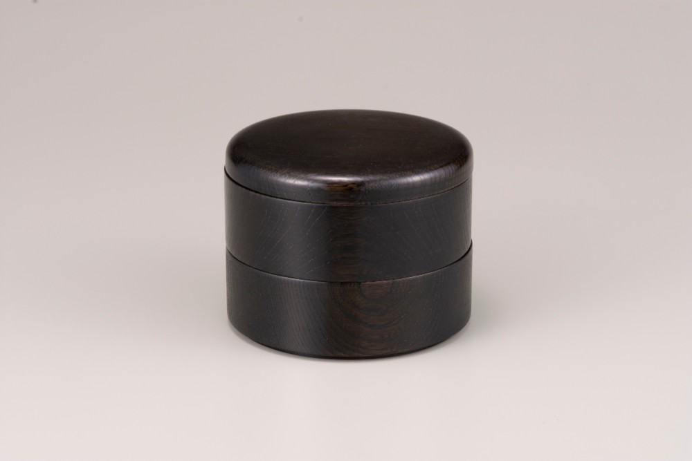 栓4.0丸二段重　黒摺　SJ-0221