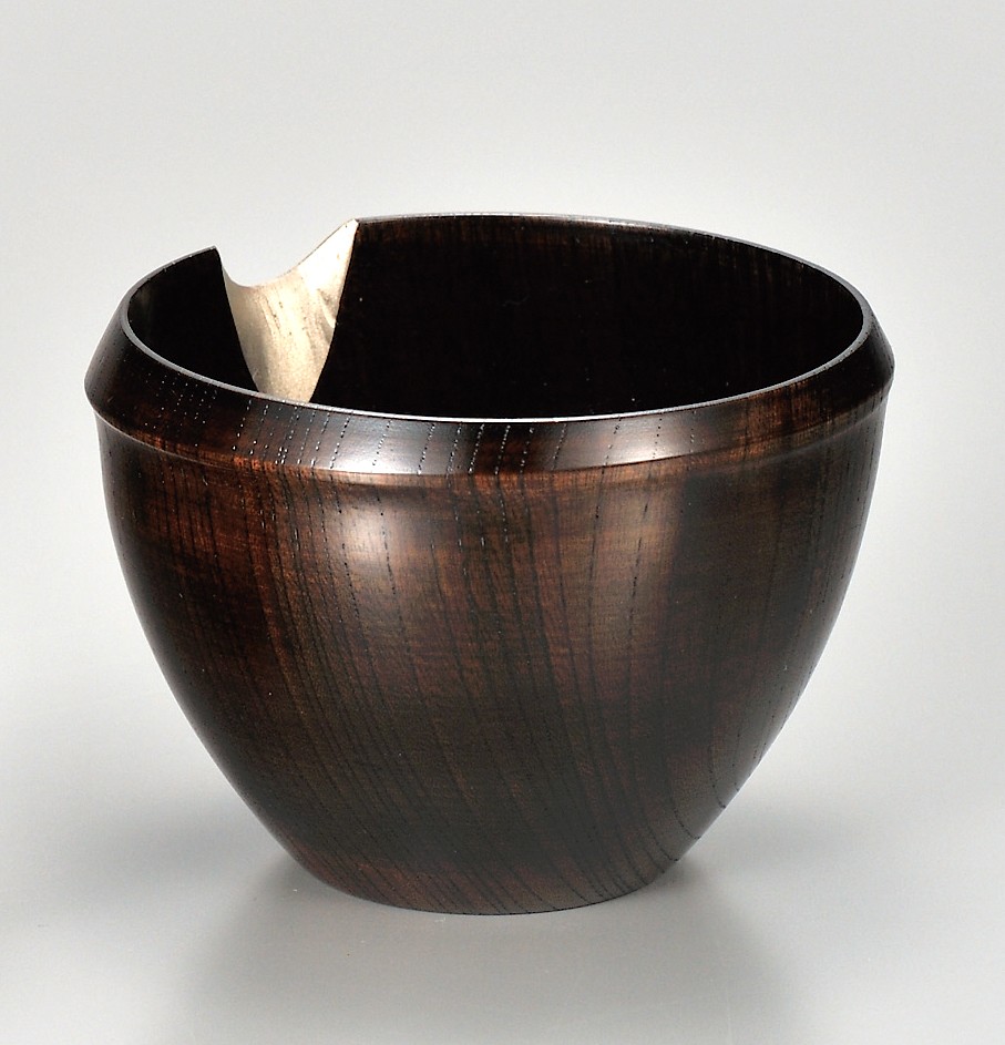 欅3.5三日月片口　黒摺　ＳＸ-234