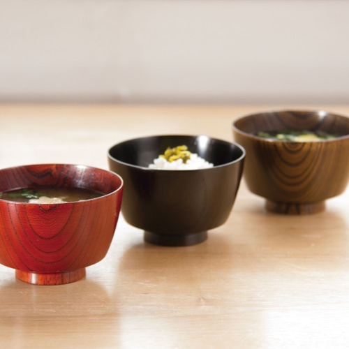 欅3.7羽反汁椀 茶摺 SO-0475 お椀・ボウル・鉢 嘉匠菴 (有)大尾嘉漆器