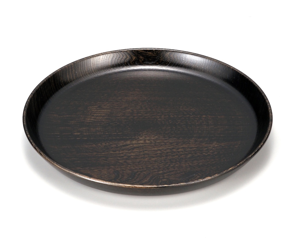 栓8.0丸盆　黒摺　SB-0065