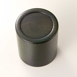 木目の美しい欅の漆塗マグカップです。 Keyaki Mug　Cup　グリーン　SX-0596 4枚目の画像