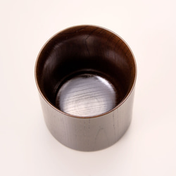 木目の美しい欅の漆塗マグカップです。 Keyaki Mug　Cup　ブラウン　SX-0598 2枚目の画像