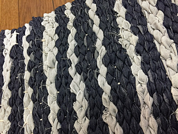 手織りのラグマット  no.7 3枚目の画像