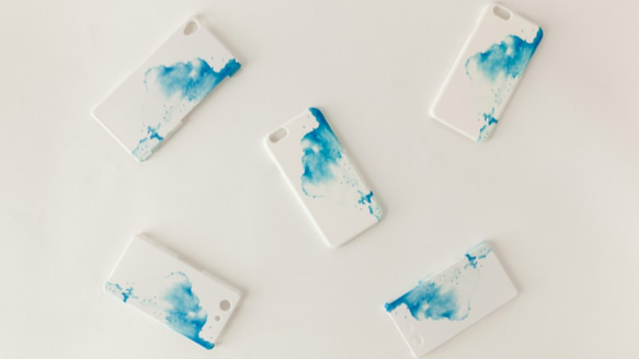 [受注制作] iPhone/Galaxy/Xperia Case「青い、雲」 1枚目の画像