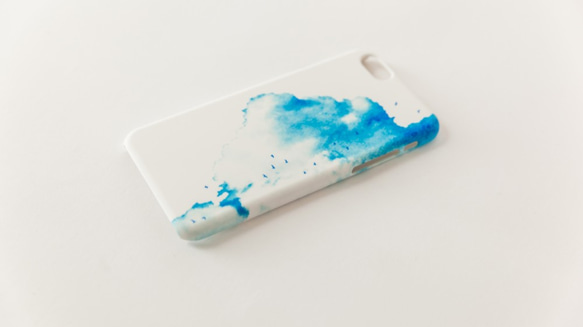 [受注制作] iPhone/Galaxy/Xperia Case「青い、雲」 2枚目の画像