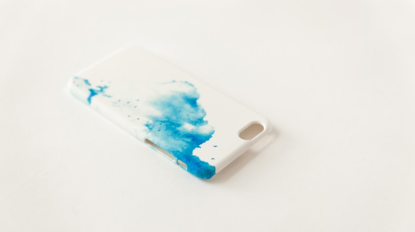 訂單生產]iPhone,galaxy/Xperia案“藍雲”。 第3張的照片