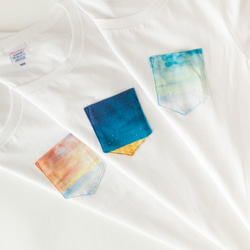 ポケットTシャツ「赤い空」 5枚目の画像