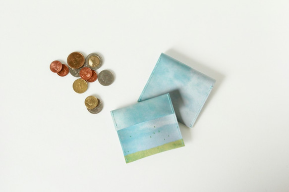 Light Blue Sky CoinCase｜made to order 第3張的照片