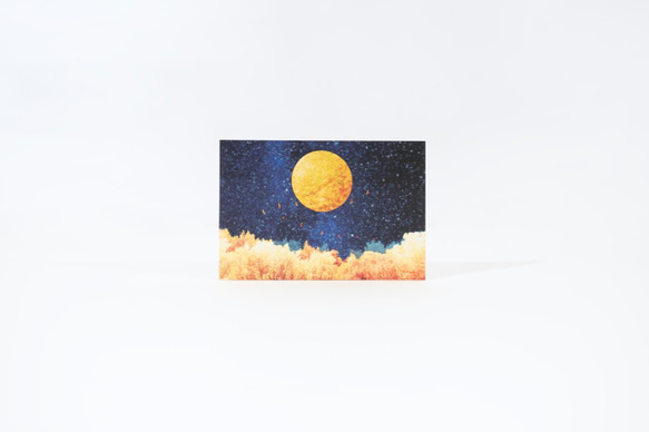 夜空と月のポストカード｜3枚セット 2枚目の画像