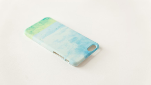 [受注制作]iPhone/Galaxy/Xperia Case「水色の、空」 3枚目の画像