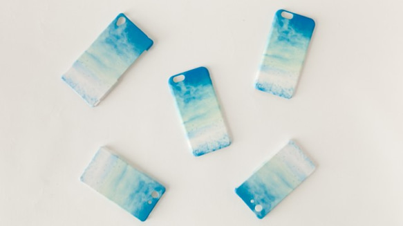 訂單生產]iPhone,galaxy/Xperia案“藍色的天空”。 第1張的照片