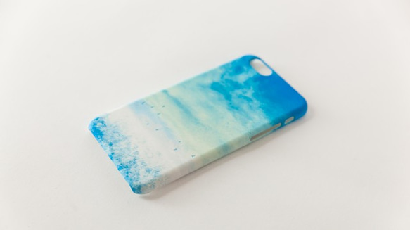 [受注制作]iPhone/Galaxy/Xperia Case「青い、空」 2枚目の画像