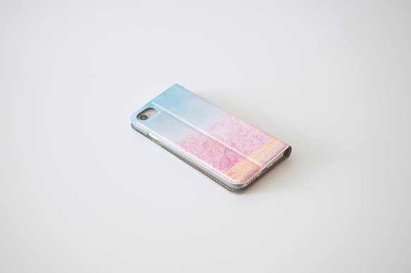 櫻花與藍天筆記本智慧型手機保護殼 | iPhone/Android 第3張的照片