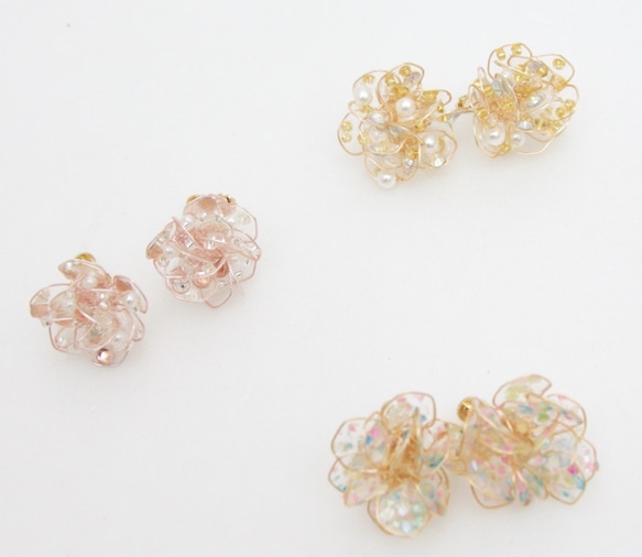 黑寶石六角耳環(M尺寸） 第3張的照片