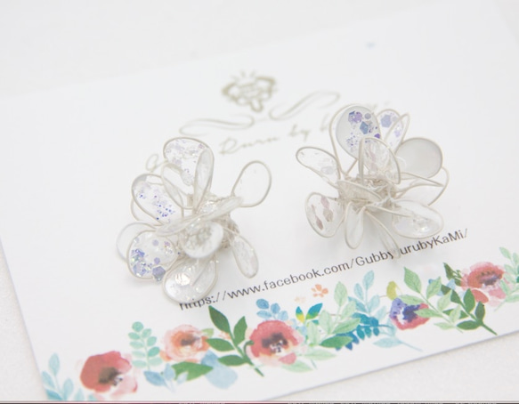 璀璨夏日花火(白）white 第1張的照片