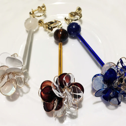 秋冬星空閃亮淚光（星空藍Navy）一對 第3張的照片