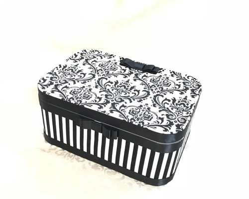 midforest　木製　小物入れ　裁縫箱　メイクボックス　アクセサリーケース midforest 木製 小物入れ 裁縫箱 メイクボックス アクセサリー