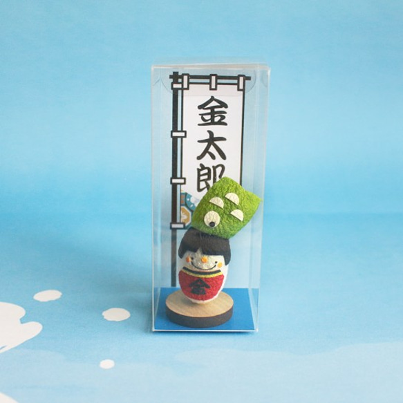 金太郎と鯉のぼりの五月人形 4枚目の画像