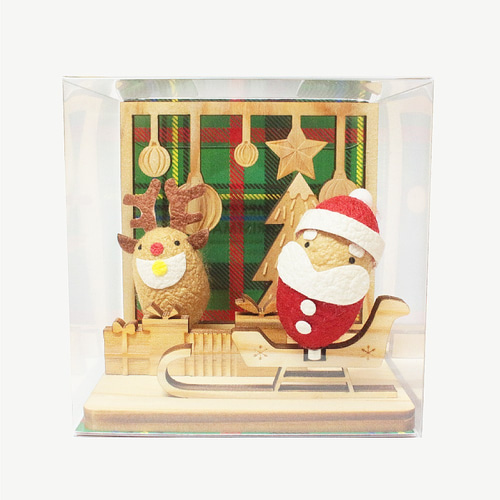 クリスマスツリー オーナメント 木製 クリスマスツリー cocoon