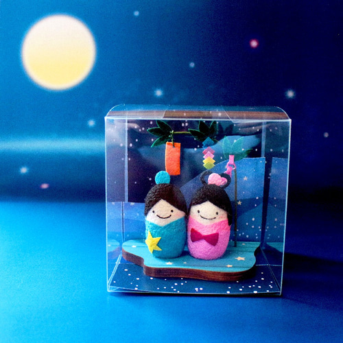 七夕 置物 飾り 繭細工 マスコット その他人形 cocoon works 通販