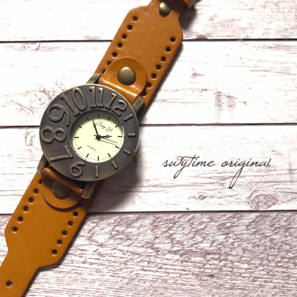 刻印可能】アシンメトリーが可愛い腕時計 ペアウォッチ メンズ