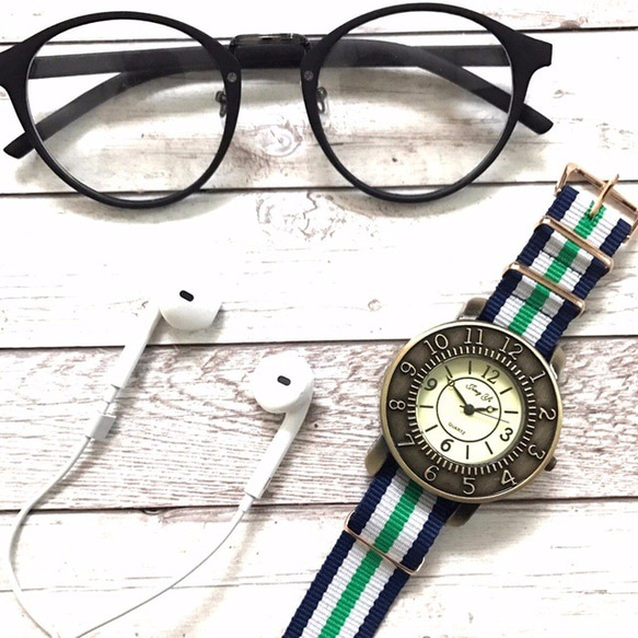 NATOタイプベルト フリーサイズ 腕時計 レディース シンプル ギフト 人気 プレゼント 時計 おしゃれ 安い かわい 2枚目の画像
