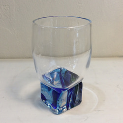酒杯「流彩グラス」（青-1) 1枚目の画像