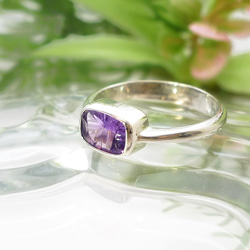 優雅珠寶銀飾  /  紫水晶戒指 #10 第2張的照片