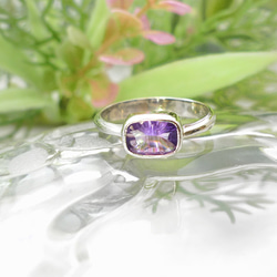 優雅珠寶銀飾  /  紫水晶戒指 #10 第3張的照片