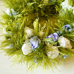 Liko gardenia　Crochet シュシュ 2枚目の画像
