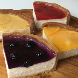 【母の日期間限定】4種のフルーツチーズケーキ 1枚目の画像