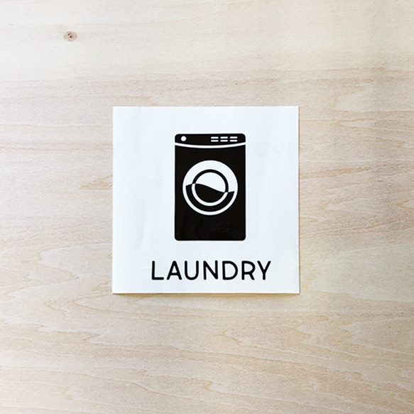 ハウスピクトシート＜LAUNDRY＞ 4枚目の画像