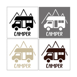 カーステッカー＜CAMPER＞ 4枚目の画像