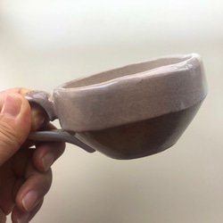 コーヒーカップ&ソーサー（粉引き） 8枚目の画像