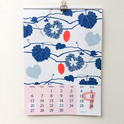草花模様１２か月カレンダー２０２１ 7枚目の画像