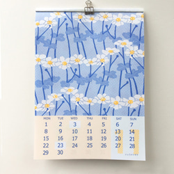 草花模様１２か月カレンダー２０２１ 8枚目の画像