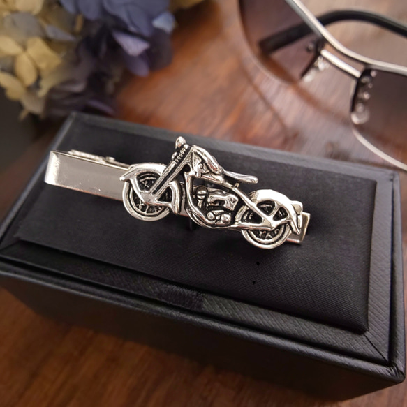 バイク好きなライダーに贈るネクタイピン【受注生産】 タイピン