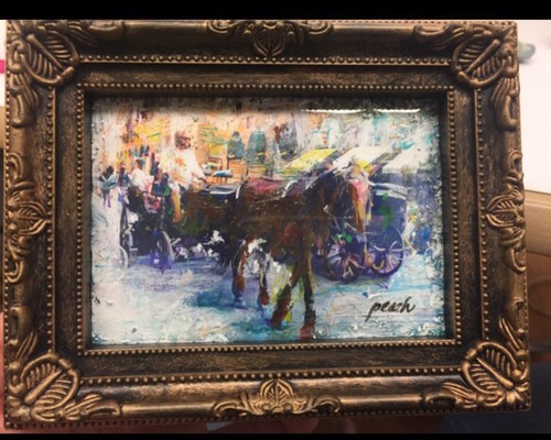 絵画 馬 額装油絵 三上隆彦『馬』油彩画【真作保証】 絵画の通販 by 北海道画廊｜ラクマ